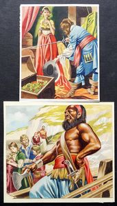 The Valiant Book Of Pirates - Exotic Piracy art by Ron Embleton