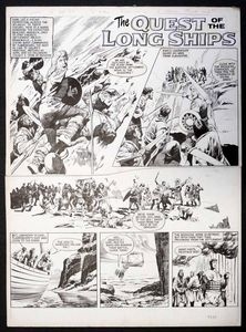 Karl The Viking: 5th September 1964 art by Don Lawrence