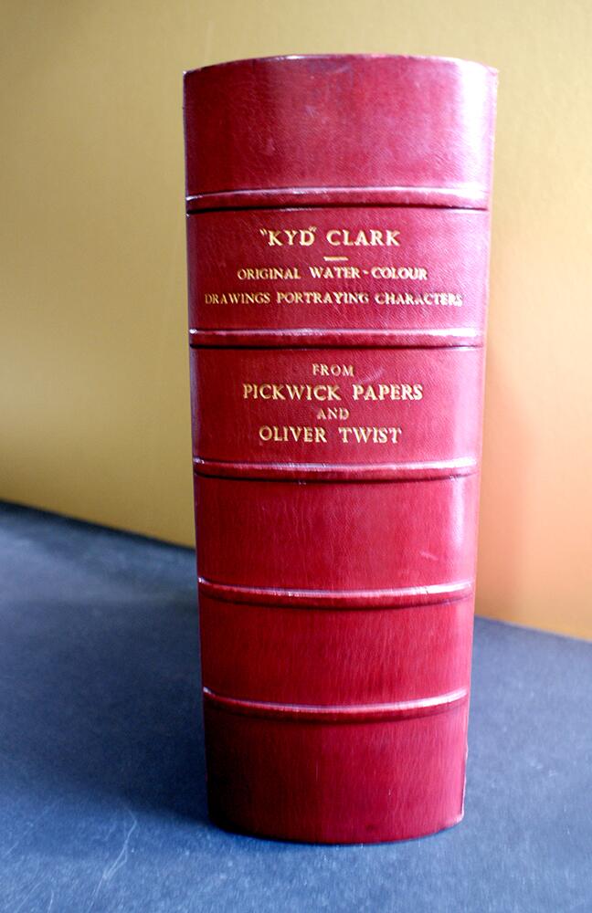 spine of book box by Joseph Clayton Clark (Kyd)