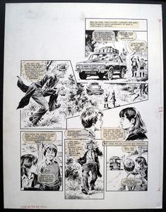 Worzel Gummidge: No Bossy Braithwaite art by Mike Noble