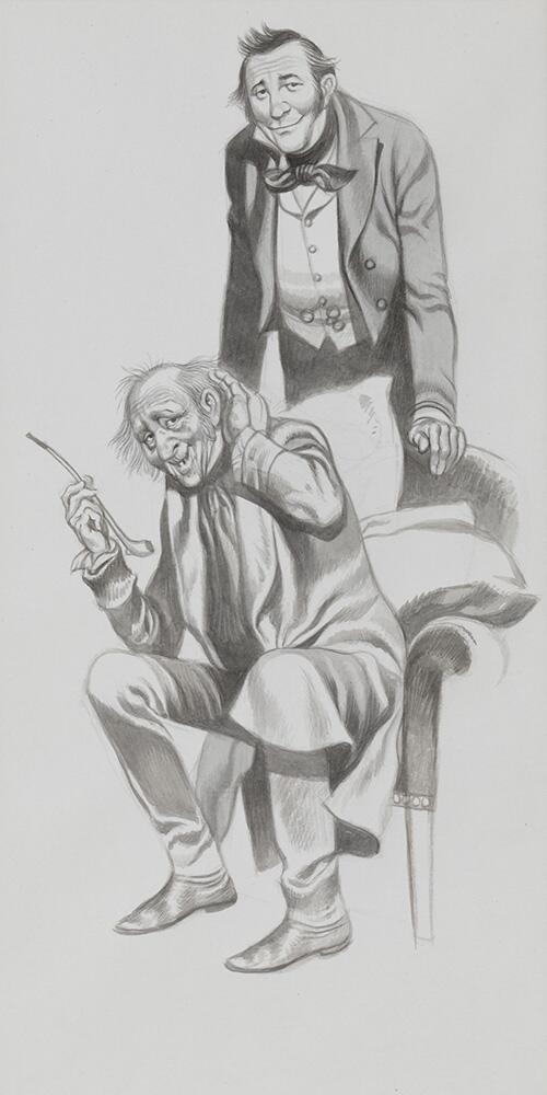 Great Expectations art by Ron Embleton