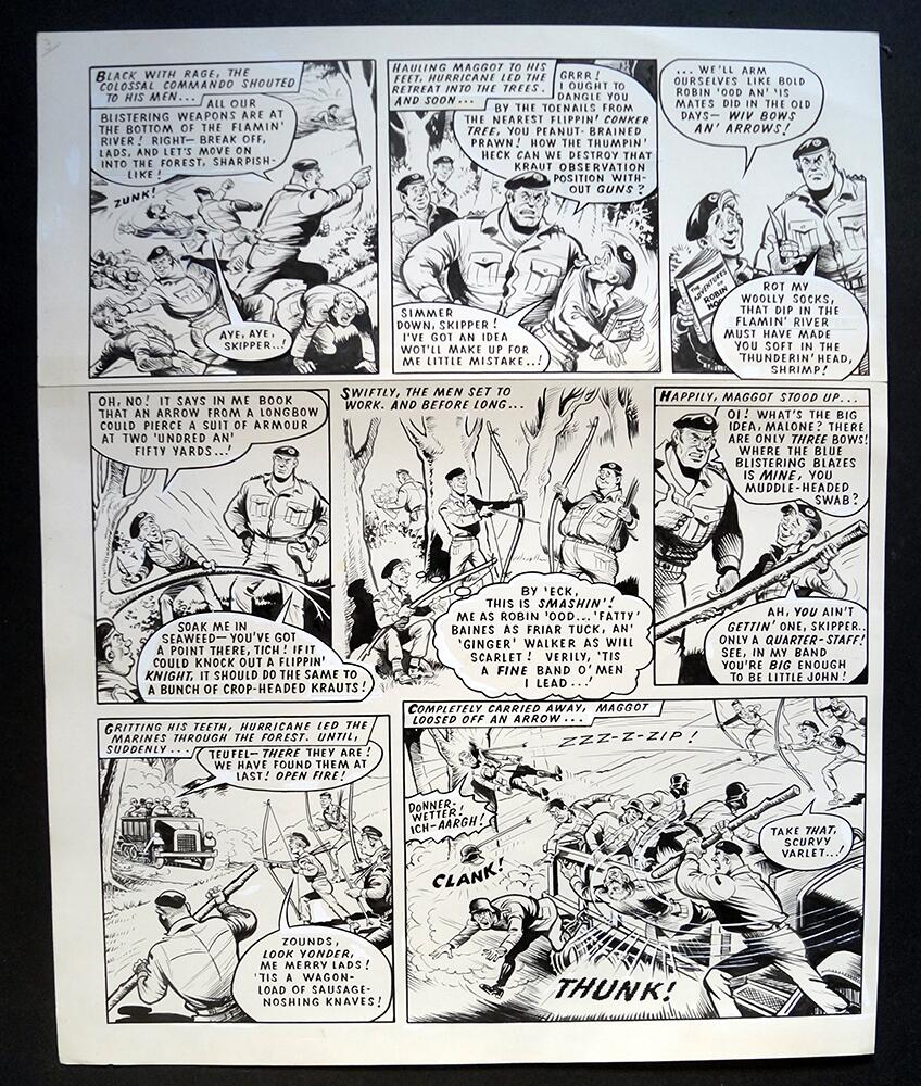 Captain Hurricane: Robin 'Ood art by R. Charles Roylance