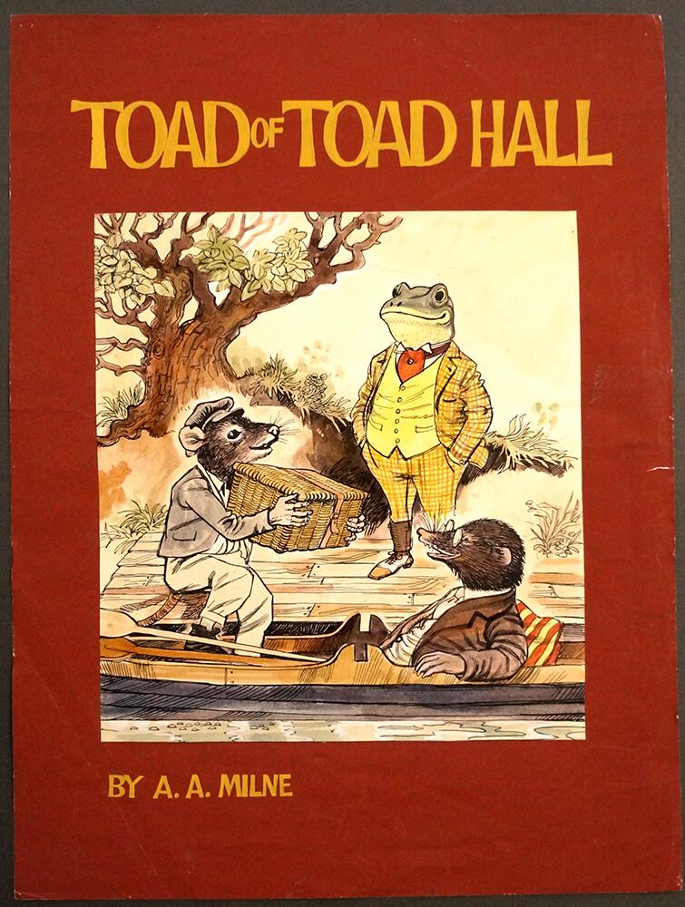 Toad Of Toad Hall art by John Stokes