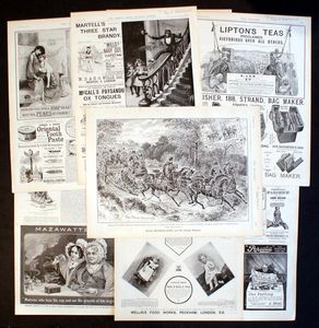 The Graphic: Advertising Bundle #7 (9 pages) art by Various Artists