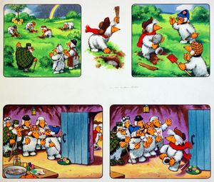 The Wombles 04 art by Jesus Blasco