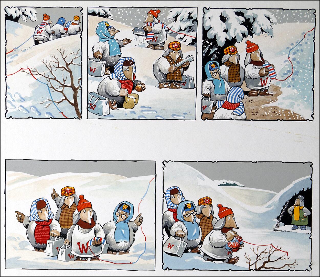 The Wombles - Winter Wilderness art by Jesus Blasco