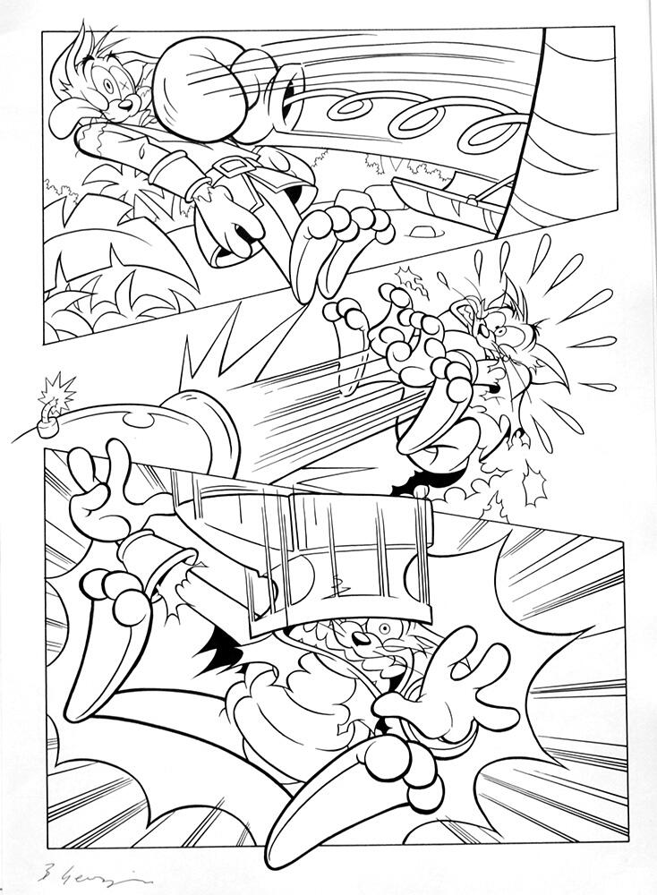 Tom and Jerry page 4 art by Bambos (Georgiou)