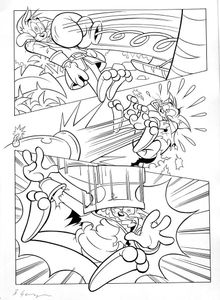 Tom and Jerry page 4 art by Bambos (Georgiou)