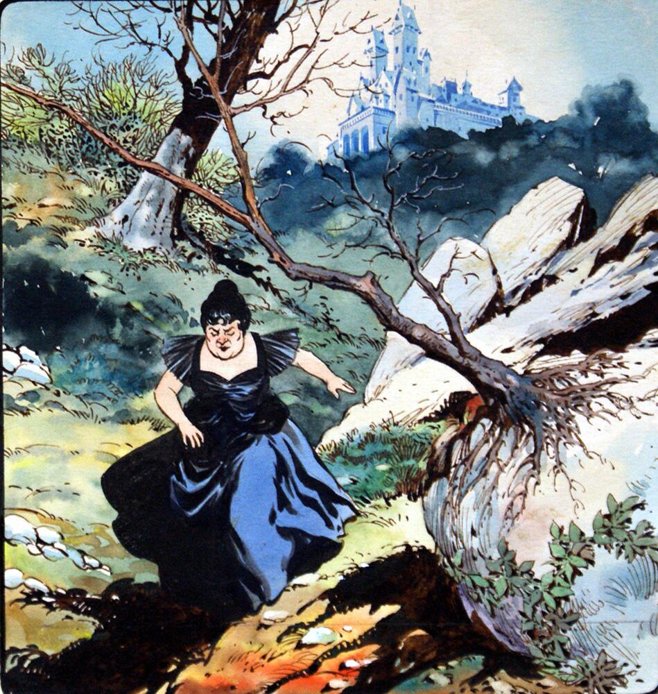 Princess Petal: Leaving the Castle art by Jesus Blasco