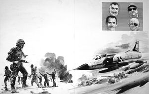Six Day War art by Graham Coton