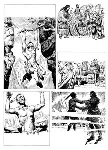 The Last of the Mohicans 29 art by Cecil Doughty