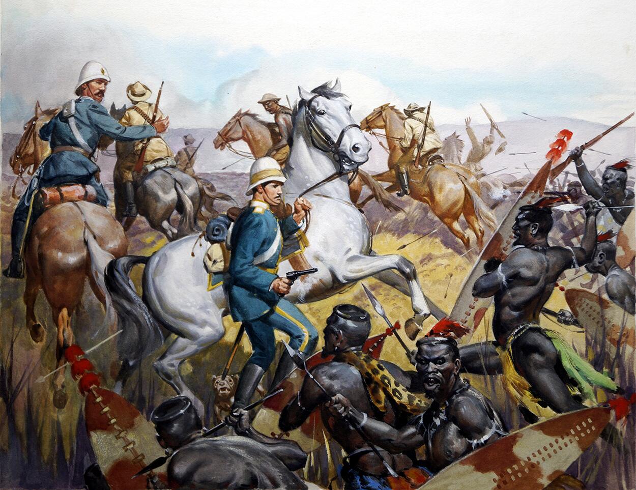The Death of Louis Napoleon art by James E McConnell