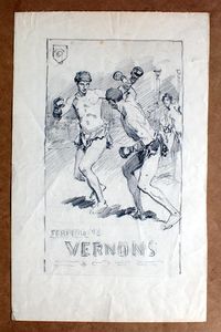 Vernons Boxing art by Fortunino Matania