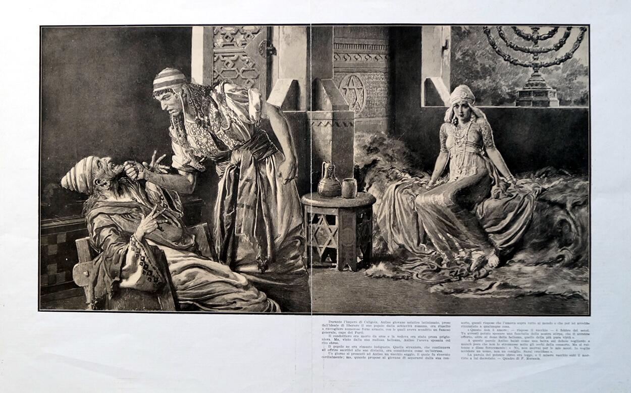 Scena Illustrata - Caligula art by Fortunino Matania