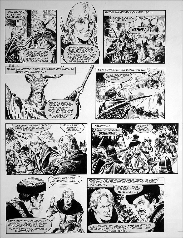 2nd page of episode art by Mike Noble