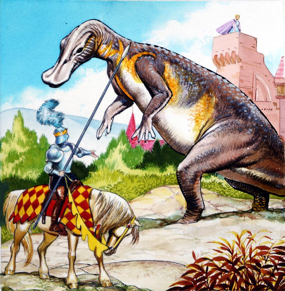 The Lady and the Dragon: A Meeting or More? art by Nadir Quinto