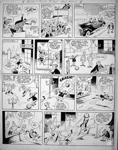Ivor Lott & Tony Broke - Football Crazy art by Reg Parlett