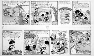 Alias the Jester: Bagpipes art by Arthur Ranson