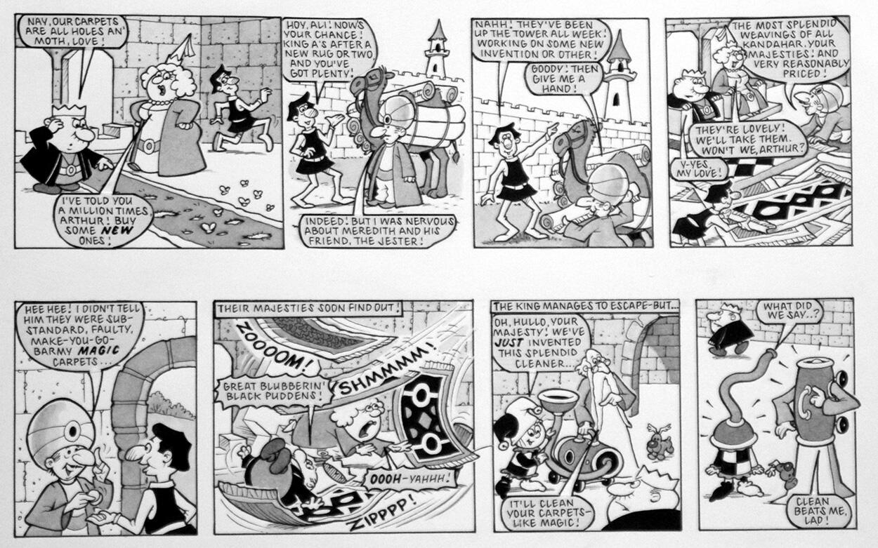 Alias the Jester: Carpet Capers art by Arthur Ranson