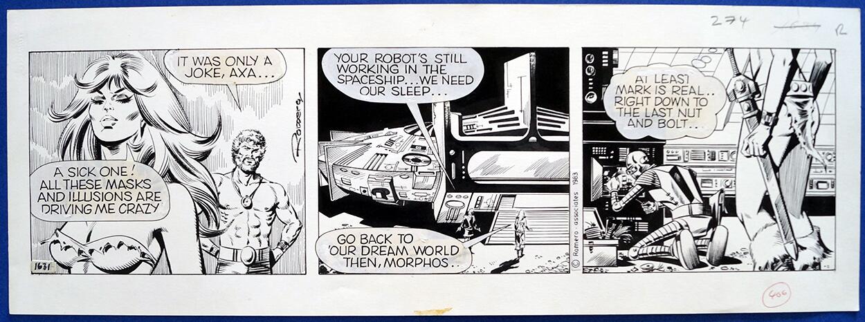 AXA Daily Strip #1631 art by Enric Badia Romero