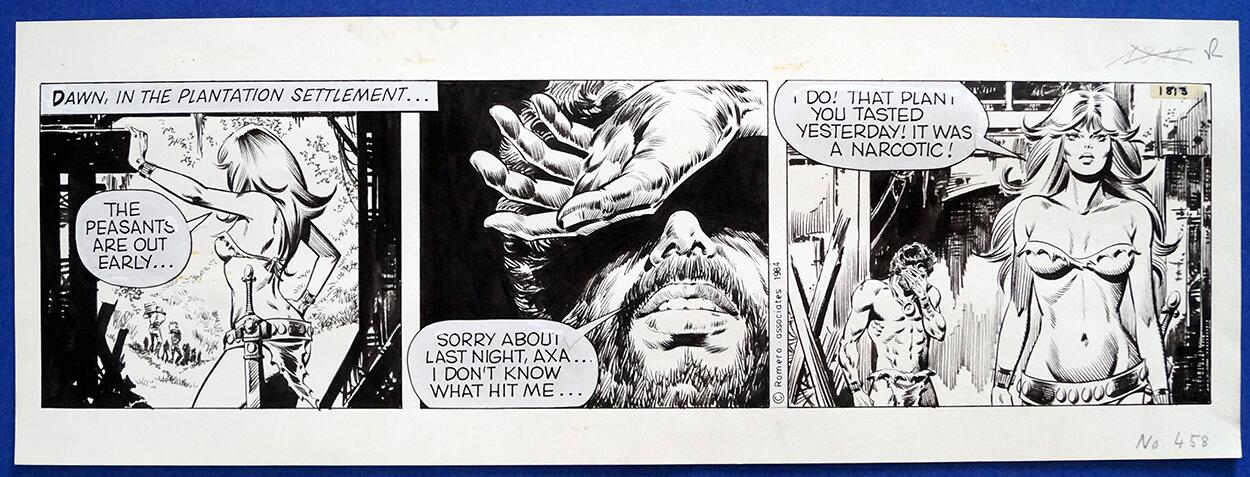 AXA Daily Strip #1813 art by Enric Badia Romero