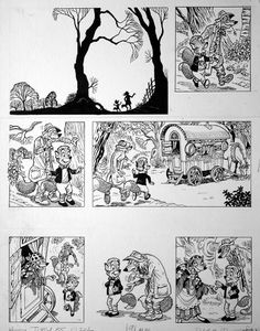 Goody Fox and the Fortune Teller art by Peter Woolcock