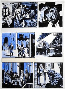 The Black Tulip - Trial art by Tony Weare