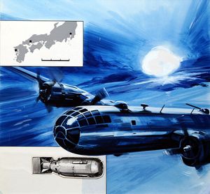 Enola Gay art by Gerry Wood