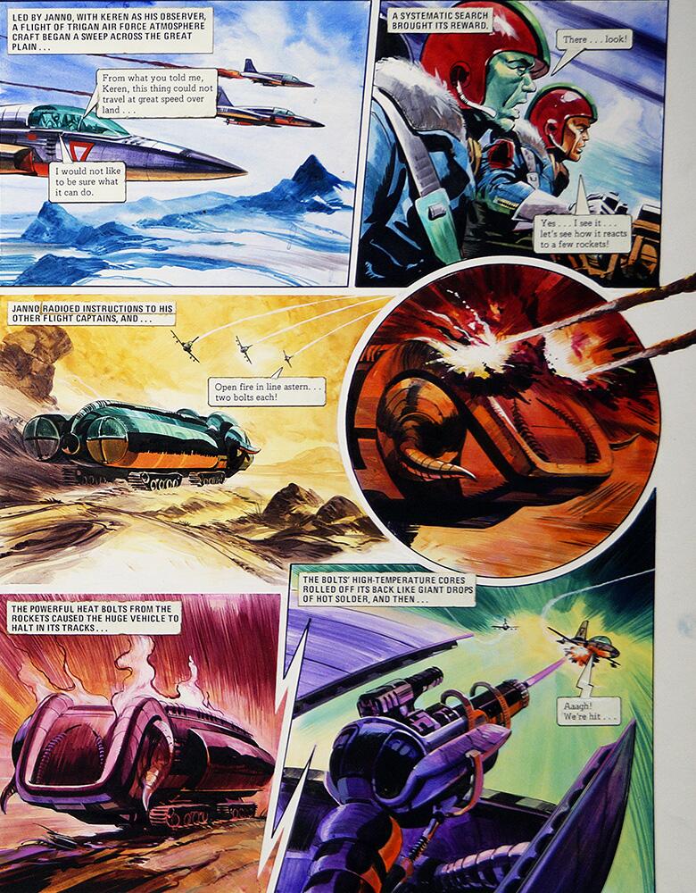 Right Hand Page art by Gerry Wood