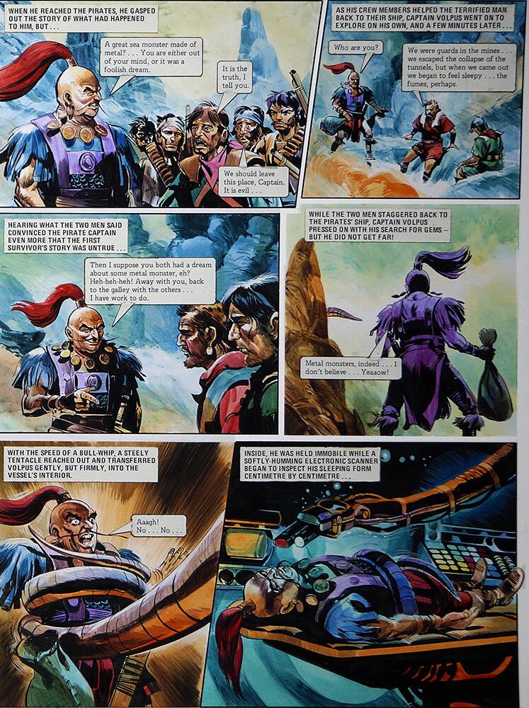 Right Hand Page art by Gerry Wood