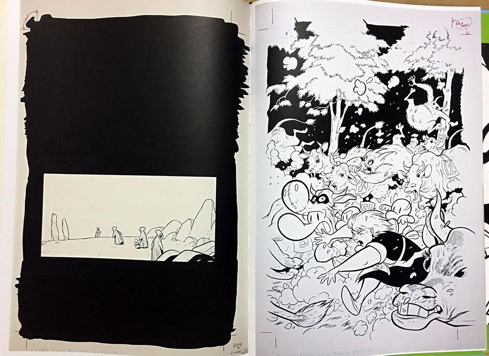 Jeff Smith's Bone: The Great Cow Race (Artist's Edition) by Jeff Smith