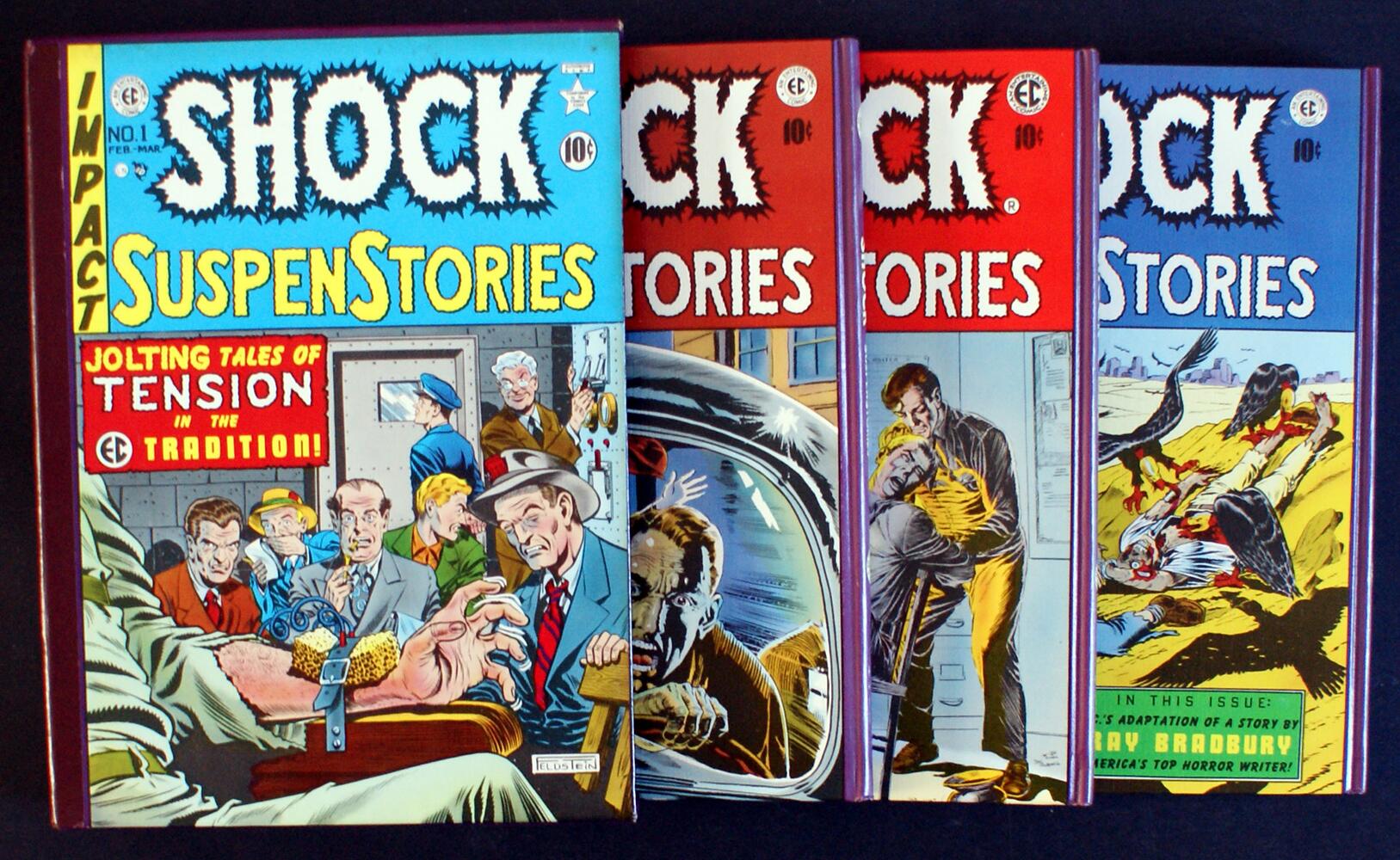 The Complete EC Library: Shock Suspenstories by Al Feldstein, Jack Kamen, Jack Davis, Wally Wood, Joe Orlando, Graham Ingels, George Evans, Al William