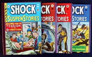 The Complete EC Library: Shock Suspenstories by Al Feldstein, Jack Kamen, Jack Davis, Wally Wood, Joe Orlando, Graham Ingels, George Evans, Al William