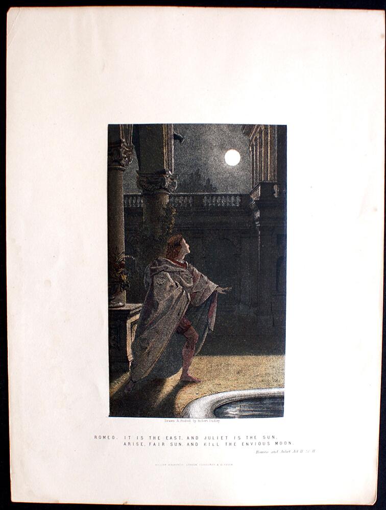 Romeo & Juliet: Act II: Scene II art by Robert Dudley