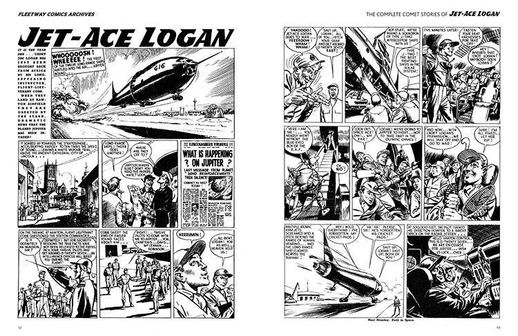 Fleetway Comics Archives: COMPLETE JET-ACE LOGAN