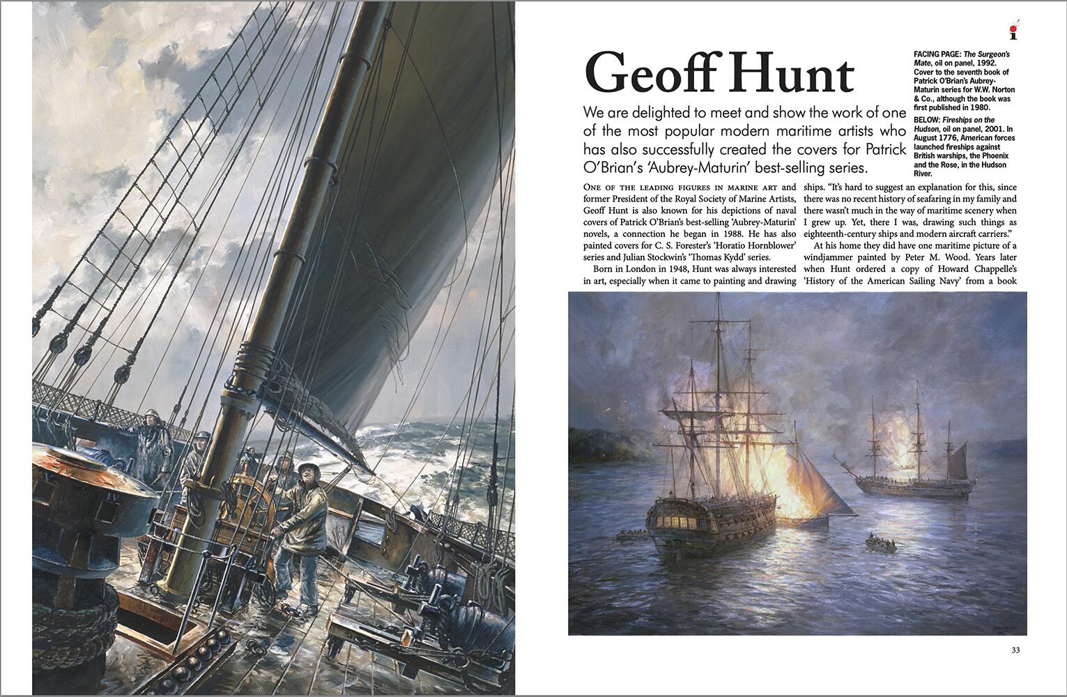 Geoff Hunt, illustrators issue 51 ONLINE EDITION