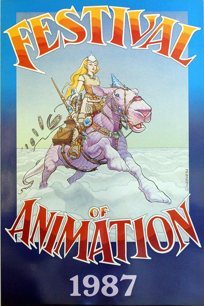 Festival of Animation art by Moebius (Jean Giraud)