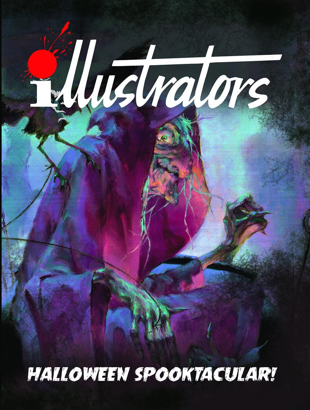 front cover, Halloween Spooktacular! (illustrators Special #20)