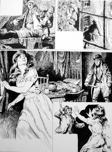 Oliver Twist - Bill On A Rampage art by Bill Lacey