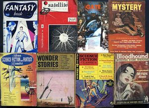 Assorted Sci-Fi Magazines: Collection 2 (UK, USA, France: 8 issues)