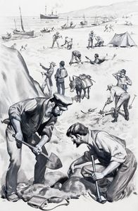 Captain Kidd's Missing Treasure art by Barrie Linklater