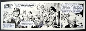 Modesty Blaise Daily Strip #8264A art by Enric Badia Romero