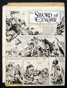 Karl The Viking: 29th October 1966 (Page 1) art by Don Lawrence