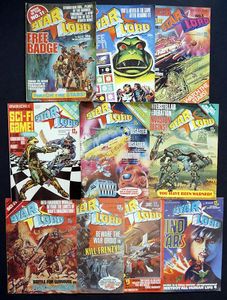 Starlord #1 - #15 + #18 (16 issues) by Alan Hebden, Chris Lowder, Pat Mills, John Wagner