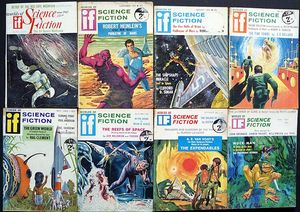If: Worlds of Science Fiction: 1962 - 1963 (8 ISSUES)