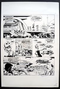 Robo Hunter: Play It Again, Sam - Episode 12 Page 5 art by Ian Gibson