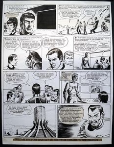 Star Trek: Booby Trapped! art by John Stokes