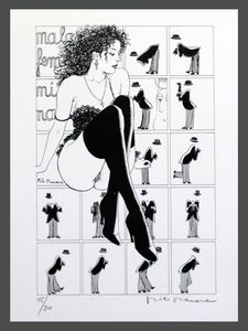 Femmina art by Milo Manara