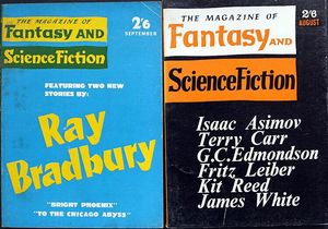 The Magazine of Fantasy and Science Fiction (UK): Volume IV, #9 - #10 (1963) (2 issues)