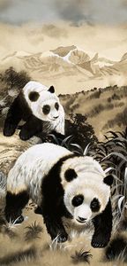 Giant Panda art by 20th Century unidentified artist